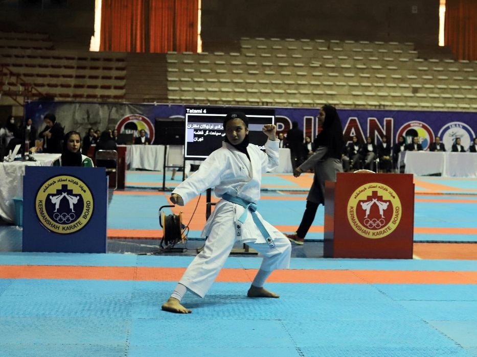 تهران قهرمان مرحله دوم لیگ کاراته وان ایران در بخش دختران شد